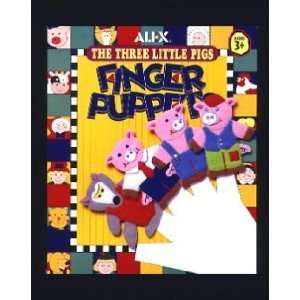  Three Little Pigs Finger Puppet Set Toys & Games
