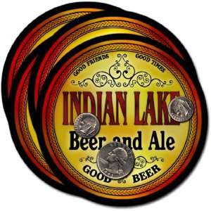  Indian Lake, TX Beer & Ale Coasters   4pk 
