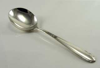 Oneida Heiress Sterling Silver Cream Soup Spoon  