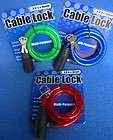 security cable lock bike ski roof rack carrier motorc ycle