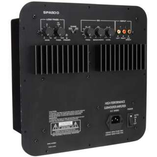 Dayton Audio SPA500 500W Subwoofer Plate Amplifier  