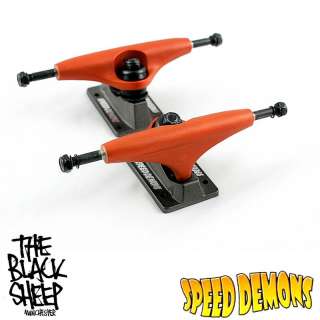 SPEED DEMON 5.0 TUMBLED ORANGE TRUCKS PAIR  