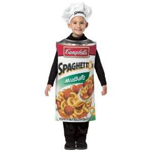 com Lets Party By Rasta Imposta Campbells Spaghettios Child Costume 