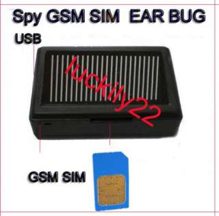 GSM SIM Phone Device Wireless Audio Spy SIM Card Bug  