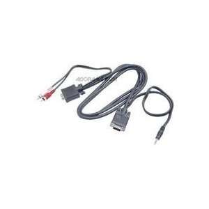  Hosa 25 Audio/Visual Cable with VGA 15 Pin Male + Left / Right RCA 