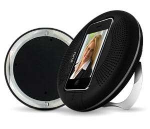 Nyrius NiPC400 Ultra Portable Rechargeable Speaker Dock for iPhone 4 