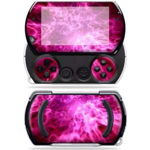   Skin Decal Cover for Sony PSP Go System Network accessories Red Mystic