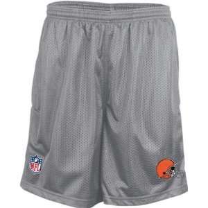    Cleveland Browns Grey Coaches Mesh Shorts