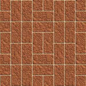  Brick Wallpaper Wall Decals   Cracked Alternating Bricks 