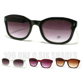 RETRO Sunglasses Super Awesome Vintage Bold Plastic Black, Purple 