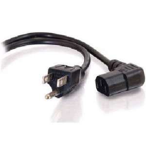  Cables To Go 6ft 18 Awg Universal Right Angle Power Cord 
