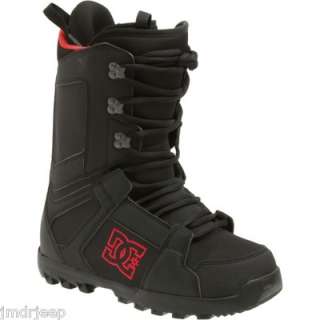New 2012 DC Phase Mens Snowboard Boots   Black/Red  
