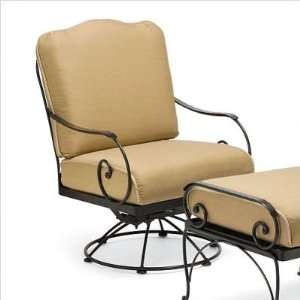  Deauville Swivel Rocking Lounge Chair with Cushions Finish 