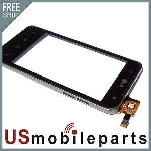   LG T Mobile G2X Front Faceplate Housing Frame + Digitizer Touch Screen