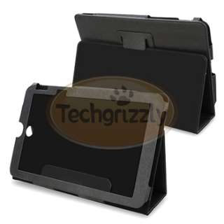   Flip Leather Case Cover Skin Pouch W/ Stand For Toshiba Thrive Tablet