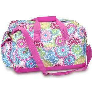  Line Flower Overnight Duffle