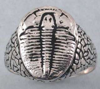 We also make trilobite hat tacks, tie tacks, rings, and necklaces 