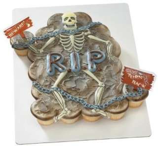 Skeleton Cake Topper Pirate Halloween  