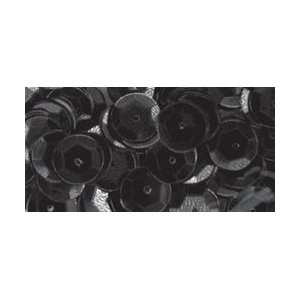  Darice Cupped Sequins 10mm 120/Pkg Black 1004590; 12 Items 