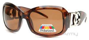 Polarized DG Eyewear Sunglasses   Tortoise Shell  