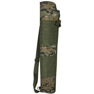 Digital Woodland Camouflage Tactical Shotgun Shoulder Sheath Case   29 