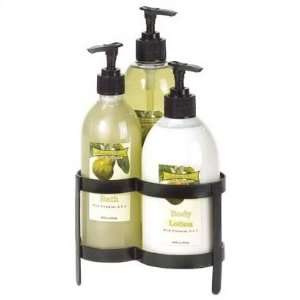  Pear Bath Set with Metal Stand