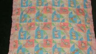 Vintage Childs Novelty Juvenile Fabric Baby Duck  