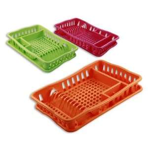 Dish Drainer Rack with Tray 19.3 x 13.2 x 3.54 Kitchen 