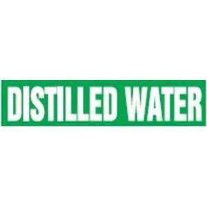 DISTILLED WATER   Snap Tite Pipe Markers   outside diameter 3/4   1 1 