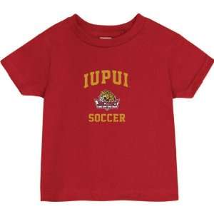   Cardinal Red Toddler/Kids Soccer Arch T Shirt