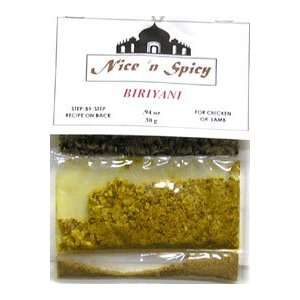 Nice & Spicy Biriyani spices with recipe (3 Pack)  Grocery 