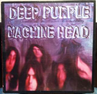 DEEP PURPLE machine head LP VG+ BSK 3100 Vinyl 1972 Record  