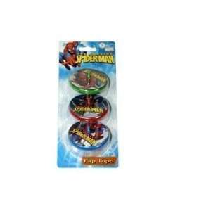 Spiderman 3 Spinning Top Set of 3 Toys & Games