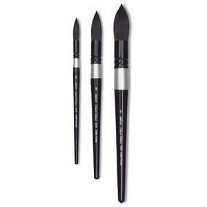 Silver Brush Black Velvet Brushes   40 mm, Jumbo Round, Medium, 13 mm 