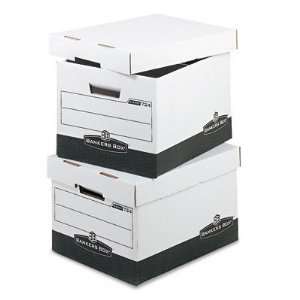  Records Storage Boxes, Max Strength, 850 Lb, Letter/Legal 
