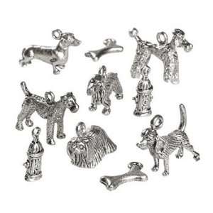   Doggie Charms   Art & Craft Supplies & Craft Charms Toys & Games