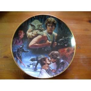   Empire Strikes Back Star Wars Trilogy Collector Plate 