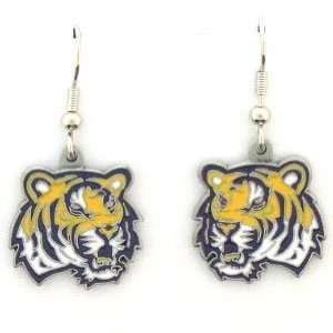    Louisiana State Tigers College Dangle Ear Rings