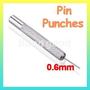 New Steel Punch Watch Band Link Pin Remover Punches Repair Tool 0.6 
