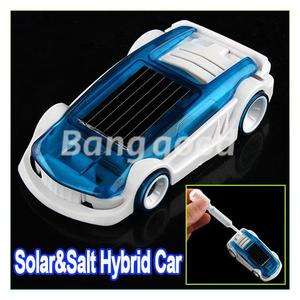 New Green Energy Solar&Salt Water Hybrid Car Solar Power Toy For 