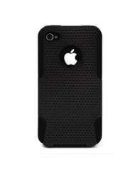 Metallic Dual Protective Hard Case with Black Rubberized Soft Silicone 