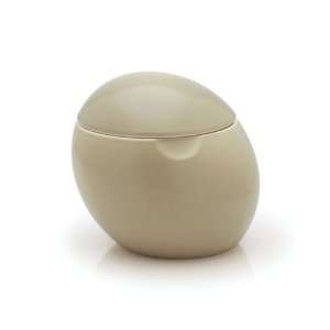  Mikasa Curve Khaki Sugar Bowl with Lid