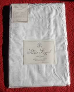   Rose White Palais Royal Cotton Queen Sheet Set & 2 Pillow Shams  