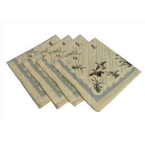  Field and Stream Lodge Napkins Set of 4