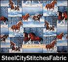 Free Reign Horse Stallion Mare Winter Snow Scenic # 245