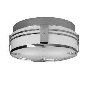   and Company TOB4003CH Thomas Obrien 2 Light Flush Mount in Chrome