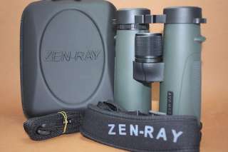 New Zen Ray ED3 8x43 Binoculars with Dielectric Prism Coating  