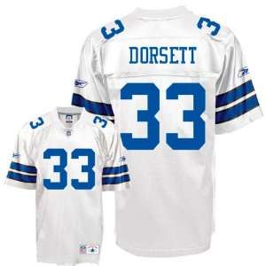 Tony Dorsett White Reebok NFL Premier Throwback Dallas Cowboys Jersey 