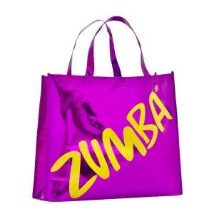 NWT ZUMBA FITNESS CONVENTION 2011 VINYL SHOPPING GYM BAG  