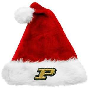  Top of the World Purdue Boilermakers Red Santa Claus Hat 